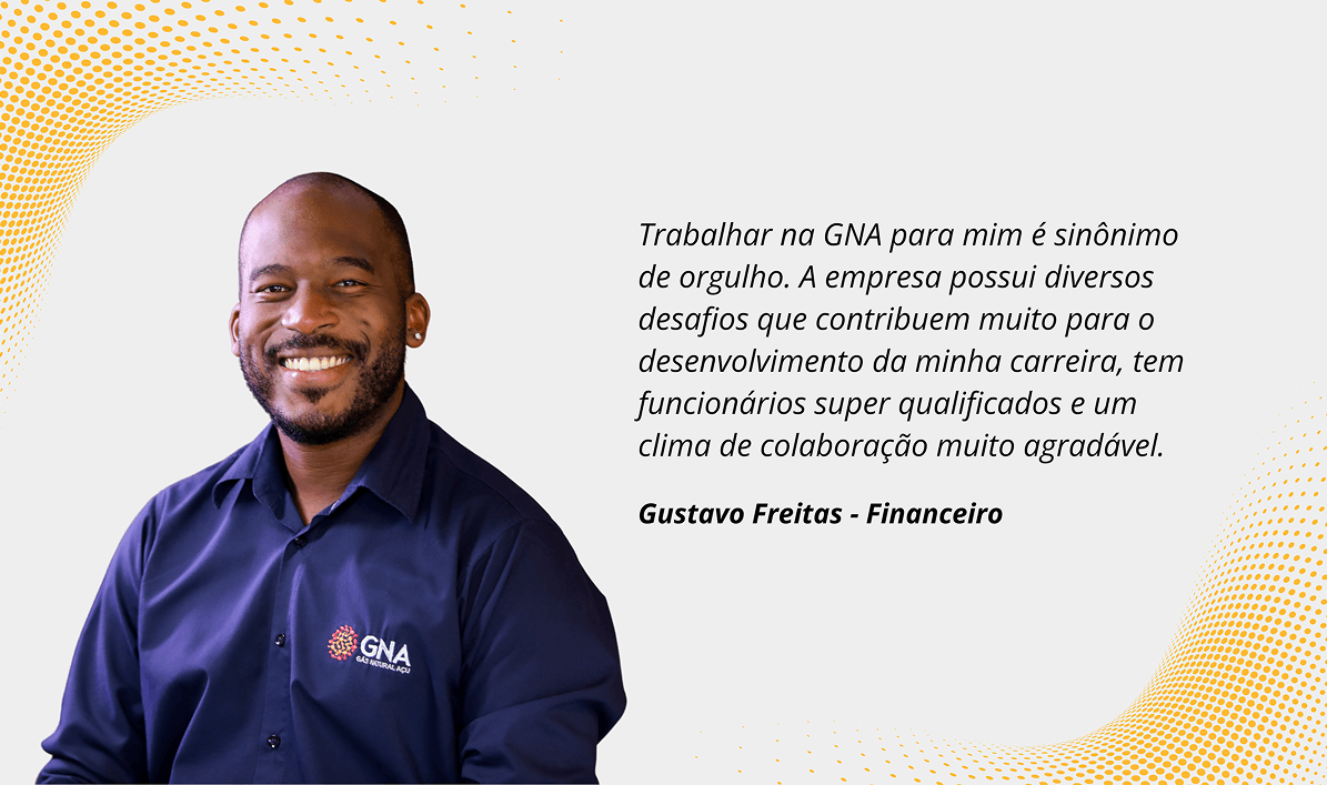 Funcionário Gustavo Freitas