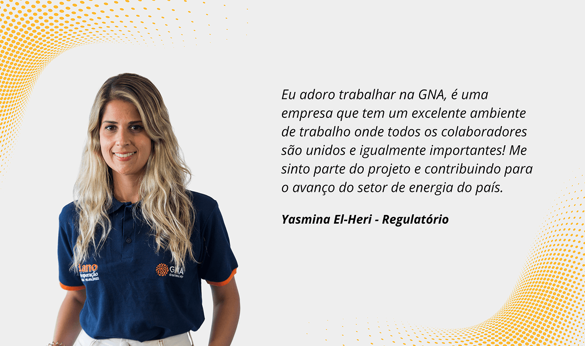 Funcionária Yasmina